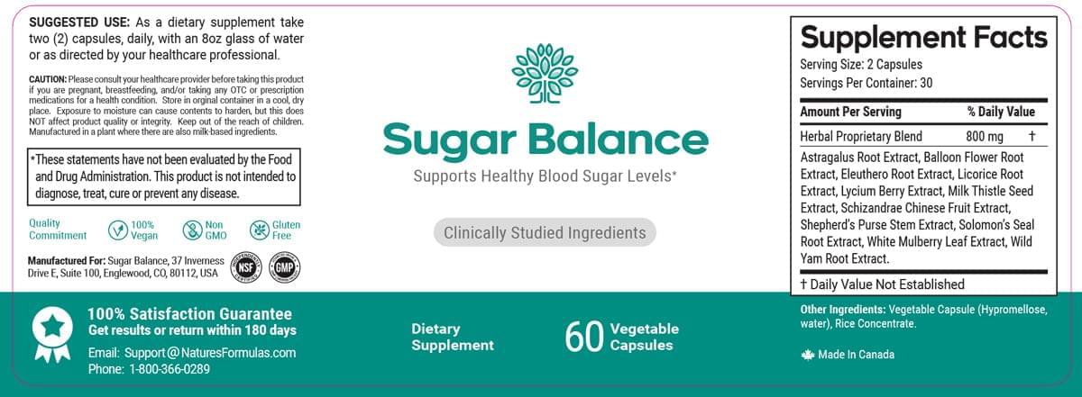 SugarBal Label